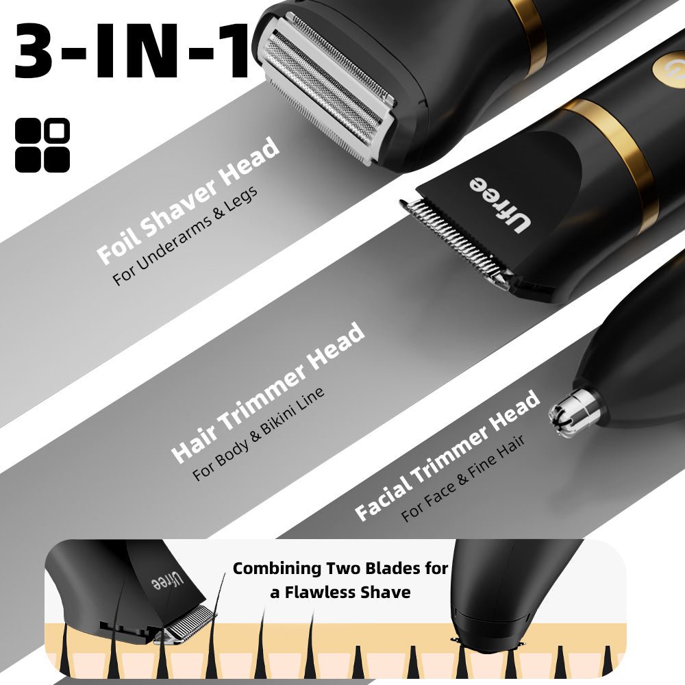 Ufree Bikini Trimmer Body Hair Trimmer -