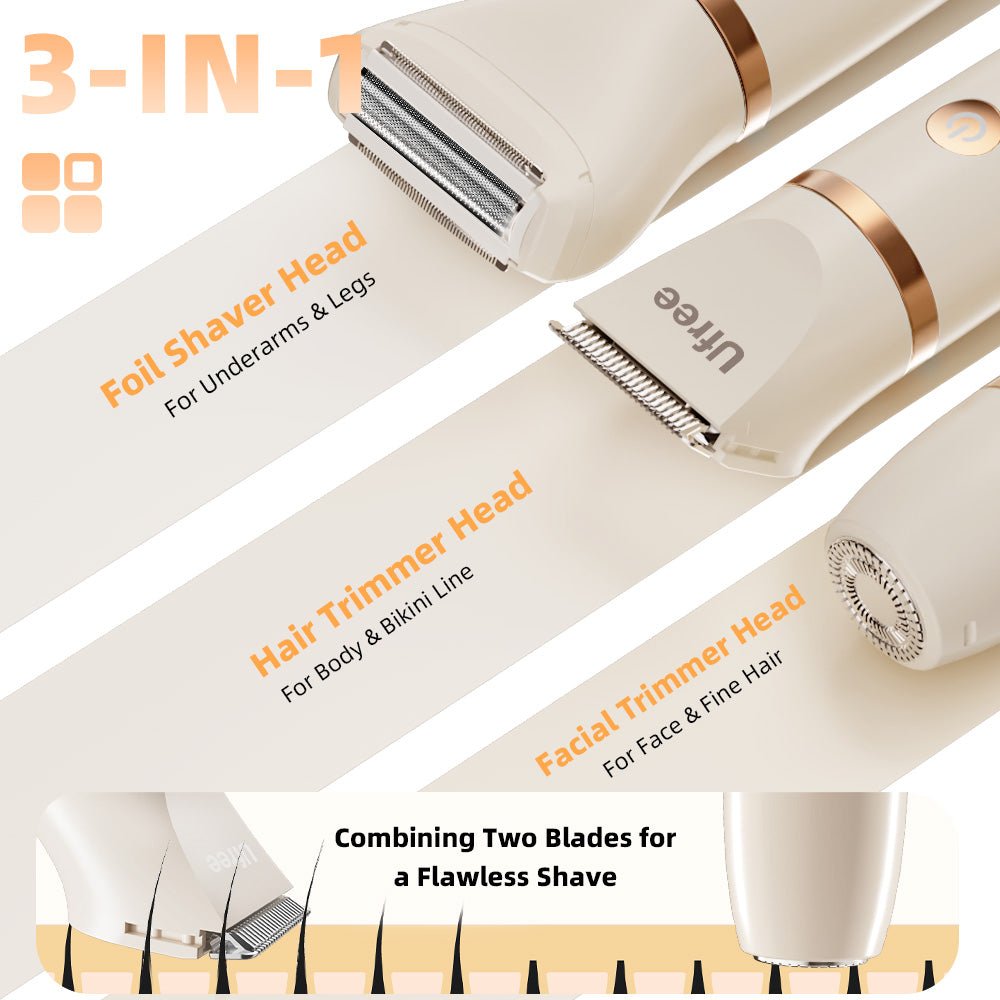 Ufree Bikini Trimmer Body Hair Trimmer -