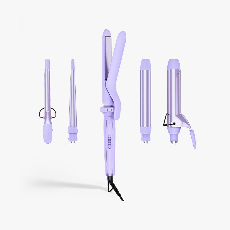 Ufree 5 - in - 1 Curling Iron Wand Set - U-3166-Q311_purple_2