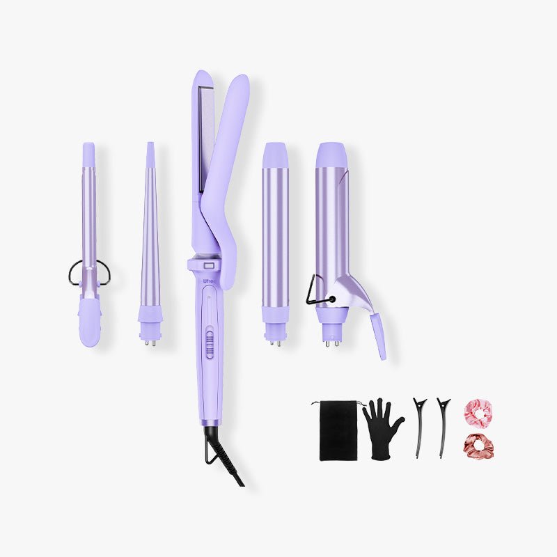 Ufree 5 - in - 1 Curling Iron Wand Set - DTCUF-U-3166-Q321