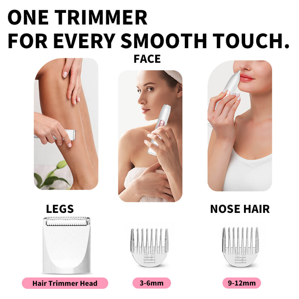 Ufree Bikini Trimmer Electric Razors for Women Dual Head - AMU-7118-Q321-
