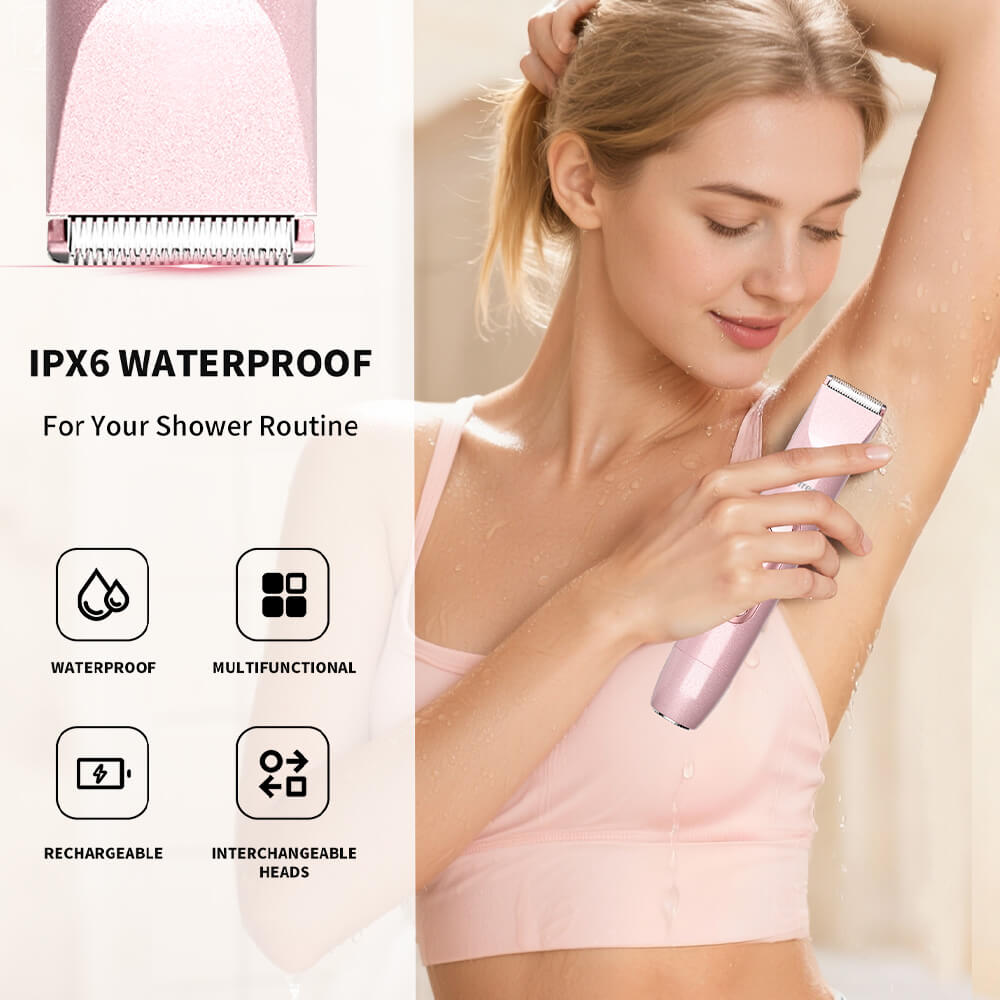 Ufree Bikini Trimmer Electric Razors for Women Dual Head - AMU-7118-Q311-