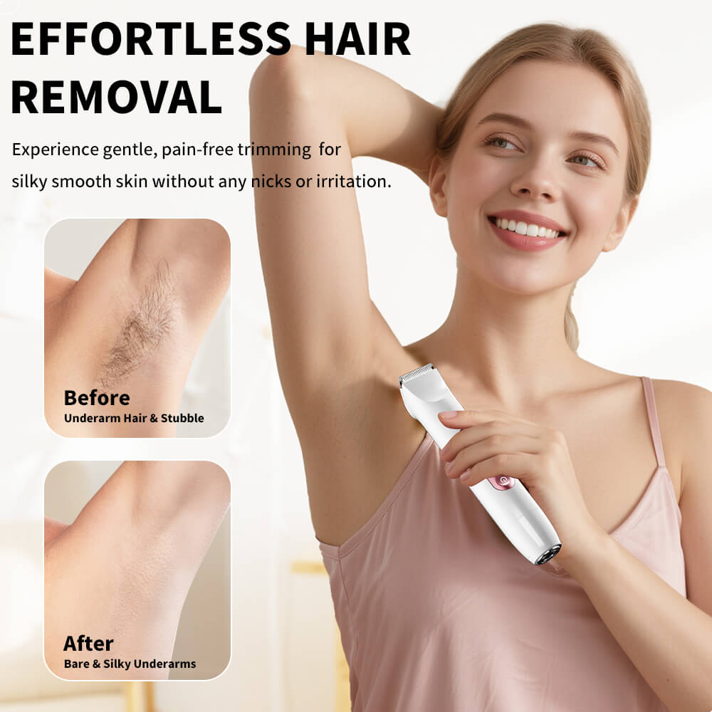 Ufree Bikini Trimmer Electric Razors for Women Dual Head - AMU-7118-Q321-