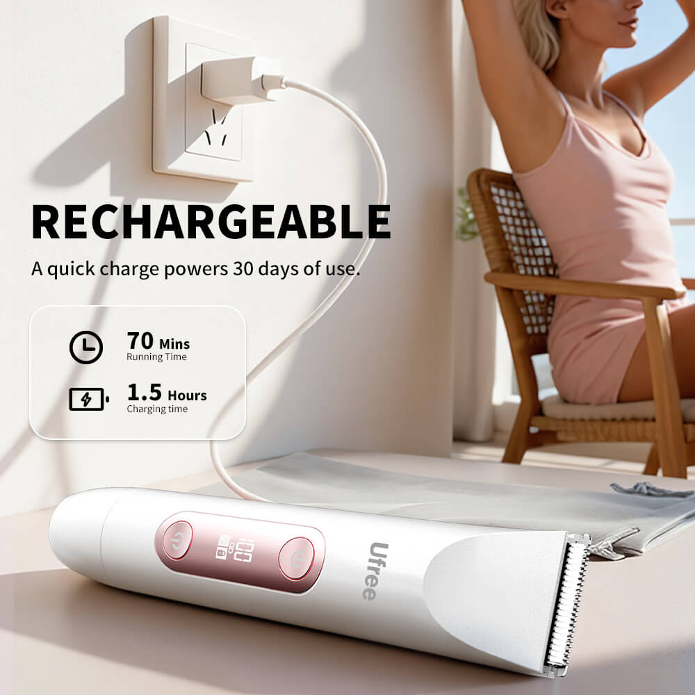 Ufree Bikini Trimmer Electric Razors for Women Dual Head - AMU-7118-Q321 -