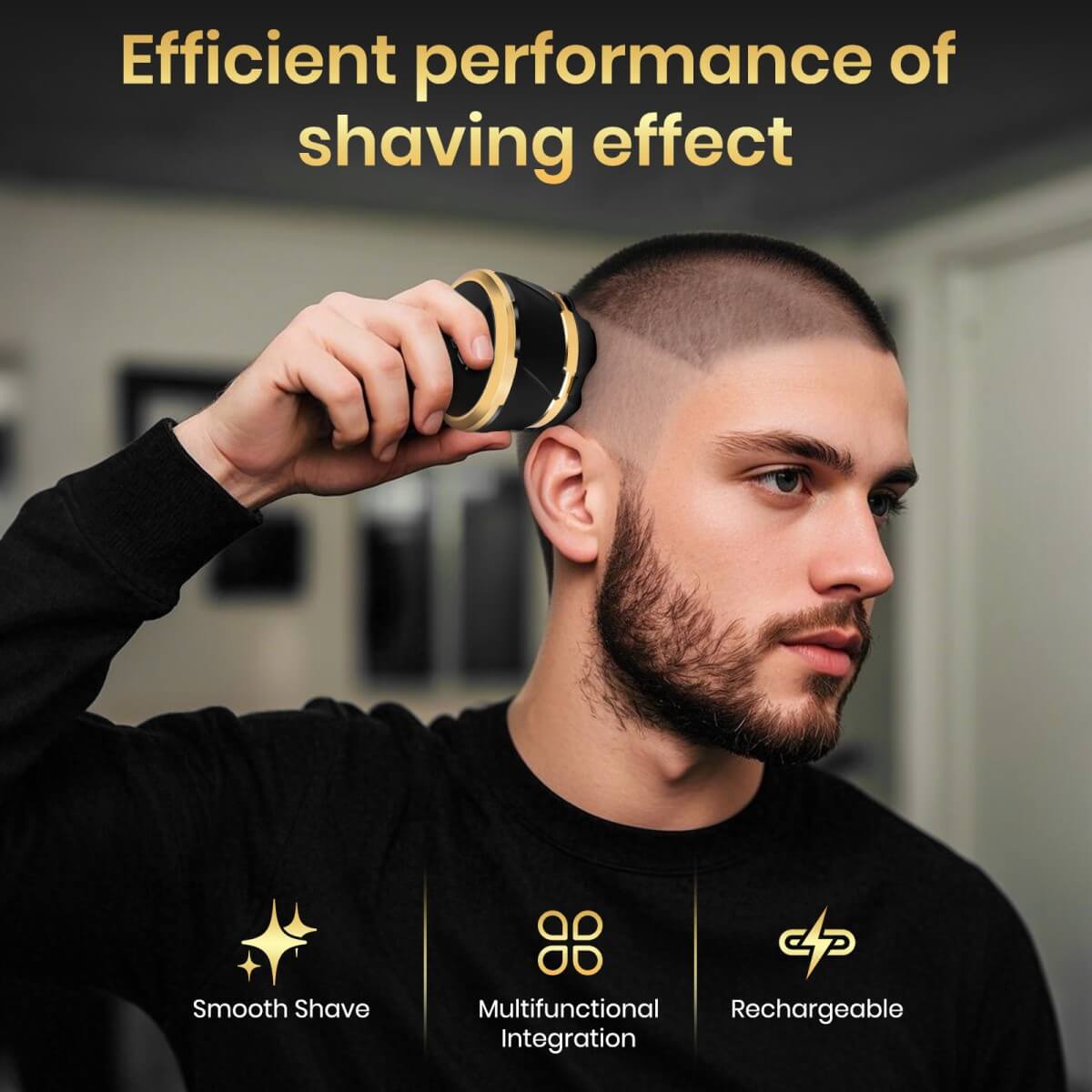 Ufree Electric Razor 6D Floating Head Shaver - AMU-2666-Q311-SF