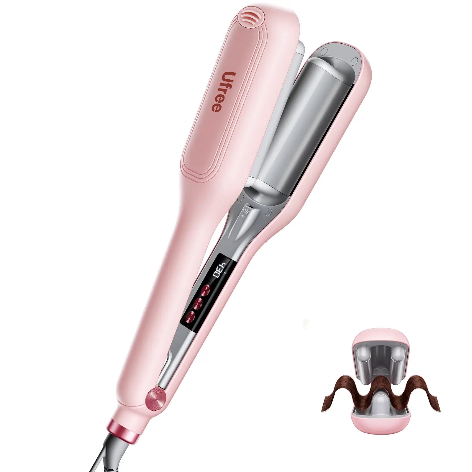 Ufree Smart Timer Deep Wave Hair Crimper Waver