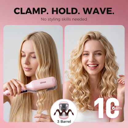 Ufree Smart Timer Deep Wave Hair Crimper Waver