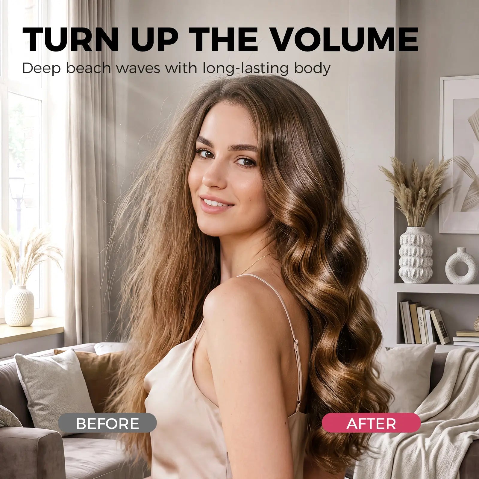 Ufree Smart Timer Deep Wave Hair Crimper Waver