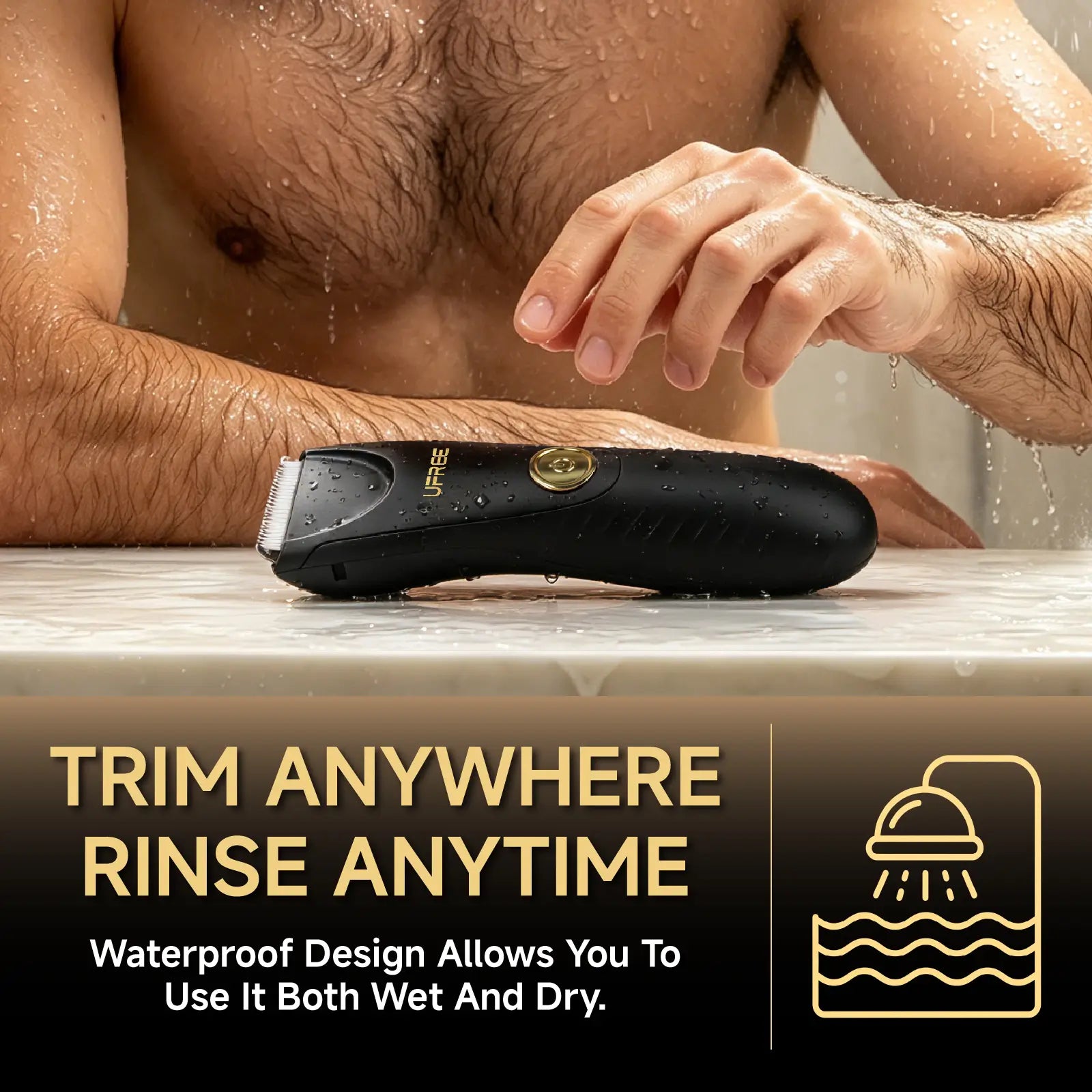 Ufree Groin &amp; Body Trimmer For Men