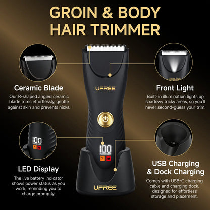 Ufree Groin &amp; Body Trimmer For Men
