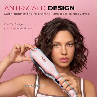 Ufree Smart Timer Deep Wave Hair Crimper Waver