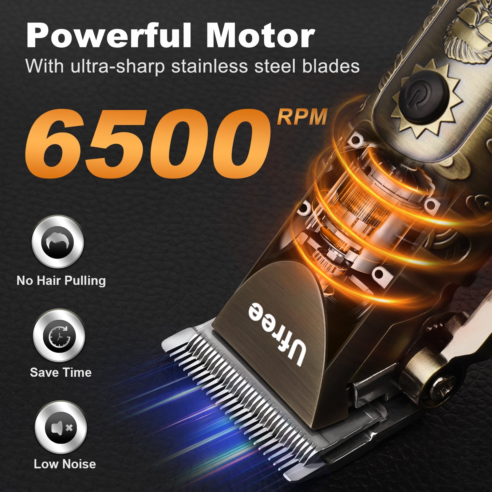 Ufree 3 - in - 1 Beard Trimmer Hair Clipper Set - AMU-2116-Q321-SF