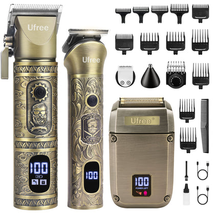 Ufree 3 - in - 1 Beard Trimmer Hair Clipper Set - AMU-2116-Q311-SF