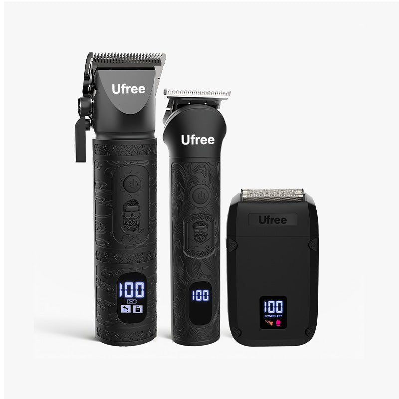 Ufree 3 - in - 1 Clipper &amp; Trimmer &amp; Foil Shaver Combo Set - AMU-2116-Q311-SF