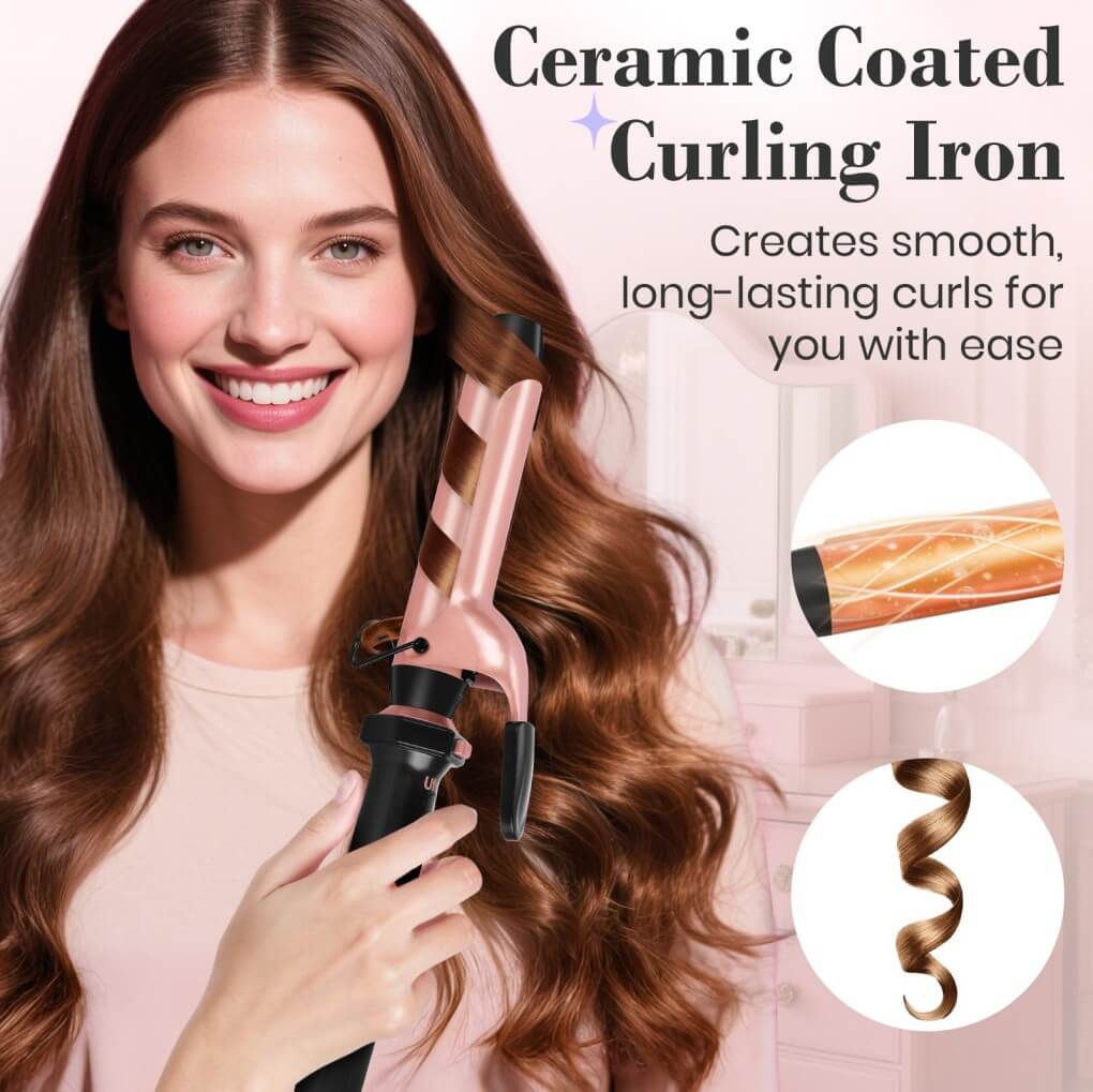 Ufree 3 in 1 Curling Iron Wand Set - AMU-3166S-M312-SF