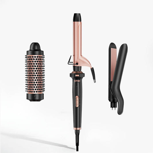 Ufree 3 in 1 Curling Iron Wand Set - AMU-3166S-M312-SF