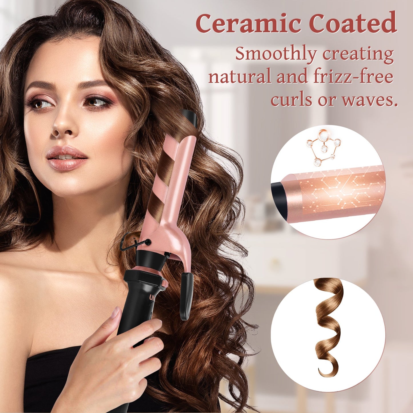 Ufree 5 - in - 1 Curling Iron Wand Set - U-3166-Q311-MP