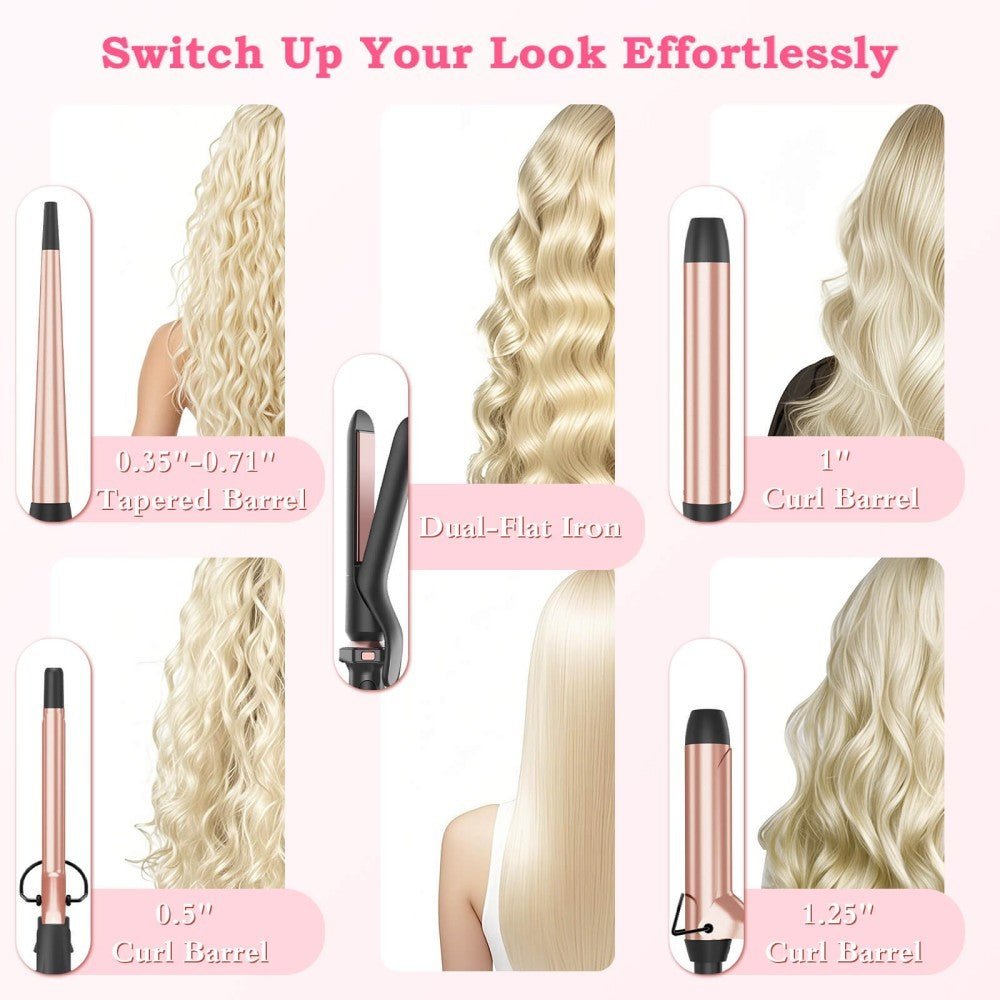 Ufree 5-in-1 Curling Iron Wand Set - U-3166-Q311-MP