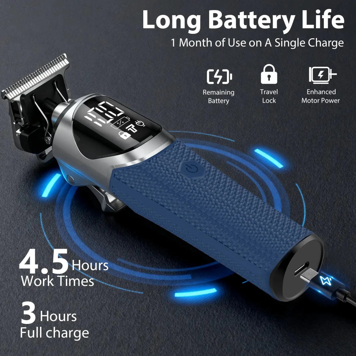 Ufree 6 - in - 1 Professional Beard Trimmer for Men - AMU-2256-Q311-SF