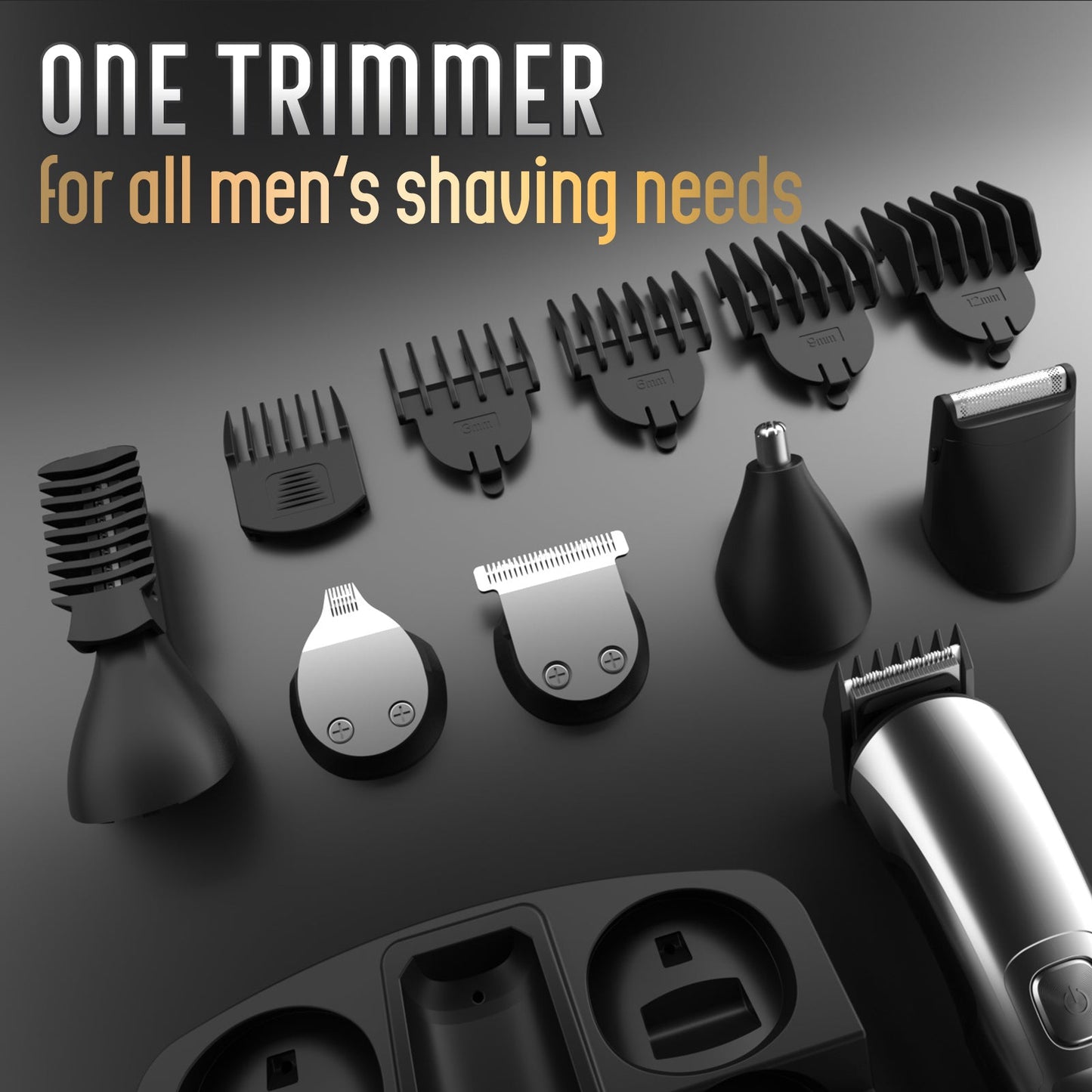 Ufree All in One Beard Trimmer Grooming Kit - AMU-1176-Q311-MP