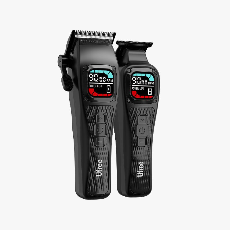 Ufree Barber - Grade Cordless Clipper &amp; Trimmer Set - AMU-862-Q331-SF