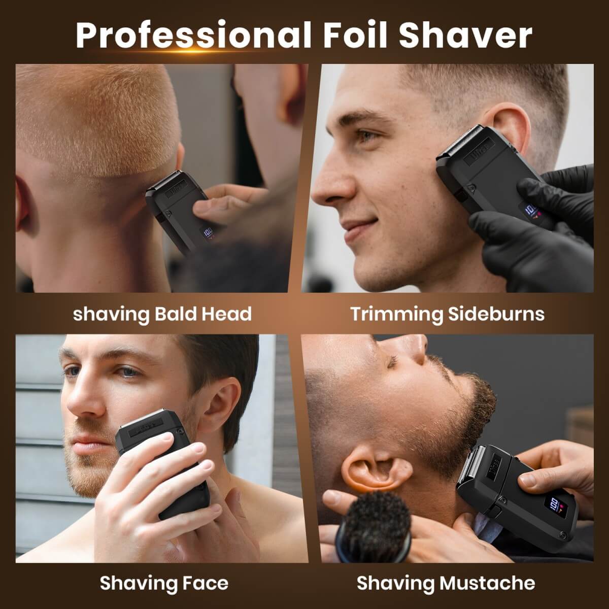 Ufree Beard Trimmer Electric Razor Set - AMU-6118-Q311-SF