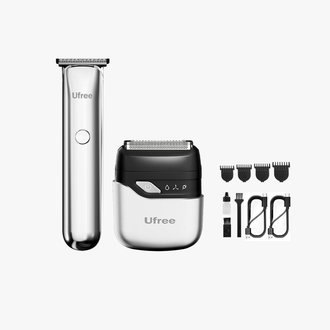 Ufree Beard Trimmer &amp; Foil Shaver Travel - Set - AMU-6216-Q311-SF