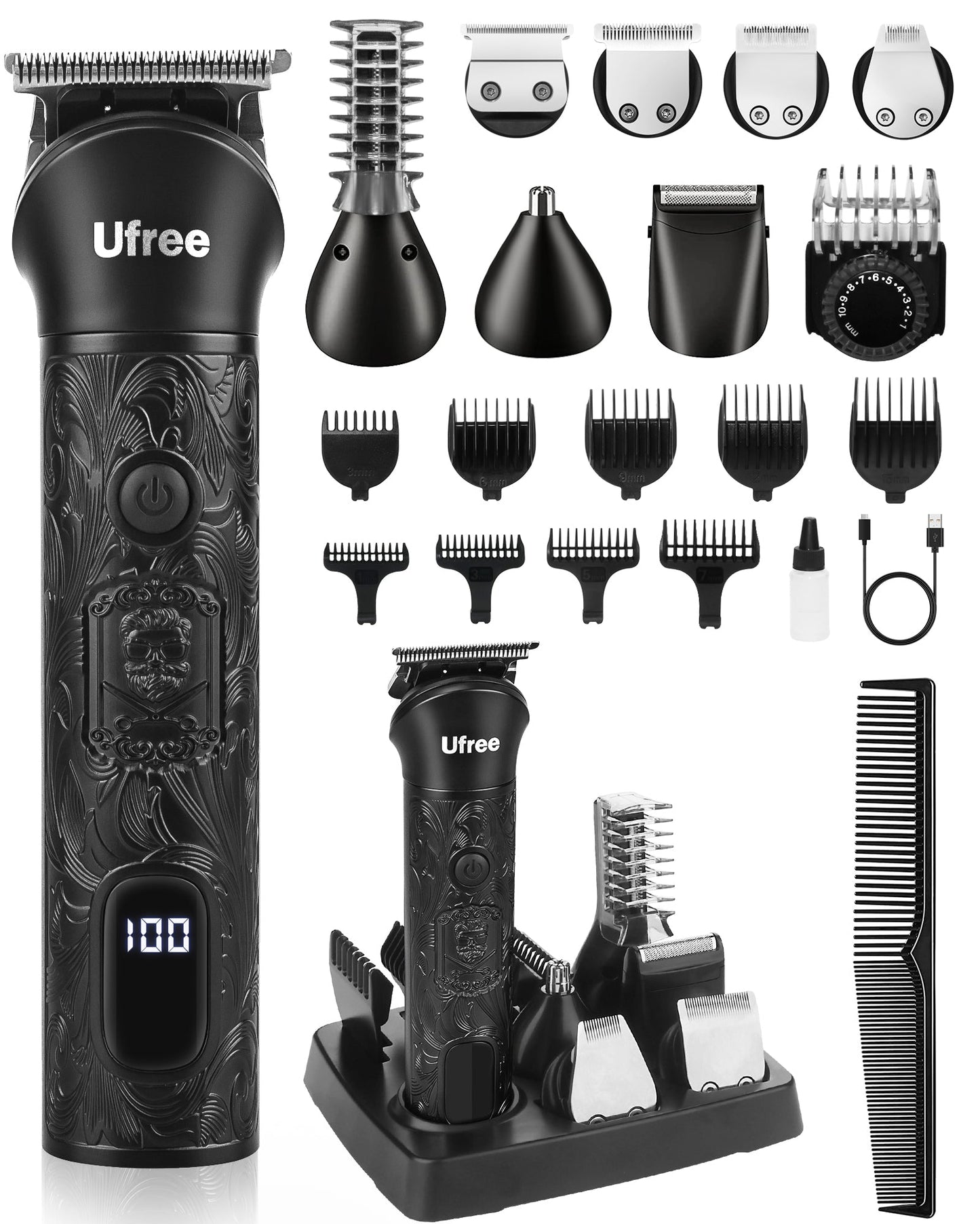 Ufree Beard Trimmer Hair Clipper Shaving Kit - U-1779-Q311-SF-2
