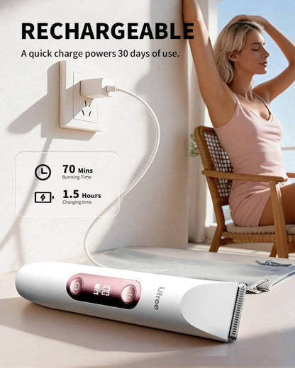 Ufree Bikini Trimmer Electric Razors for Women Dual Head - AMU-7118-Q311-SF