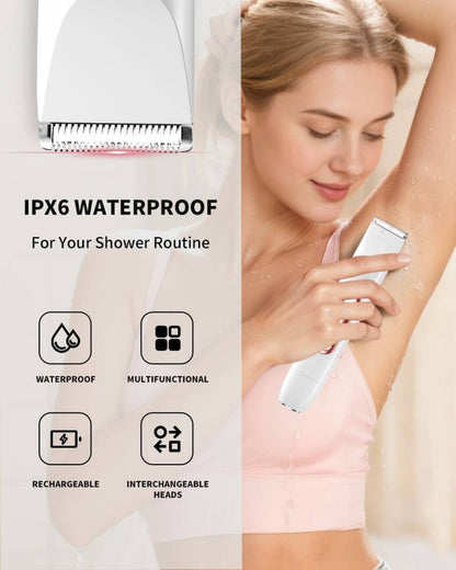 Ufree Bikini Trimmer Electric Razors for Women Dual Head - AMU-7118-Q311-SF