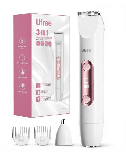 Ufree Bikini Trimmer Electric Razors for Women Dual Head - AMU-7118-Q321-SF