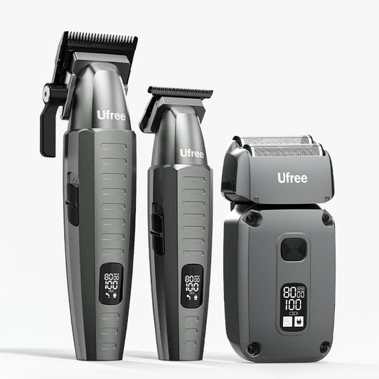 Ufree Cordless Barber Clippers and Trimmers Set - AMU-6218-Q311-SF