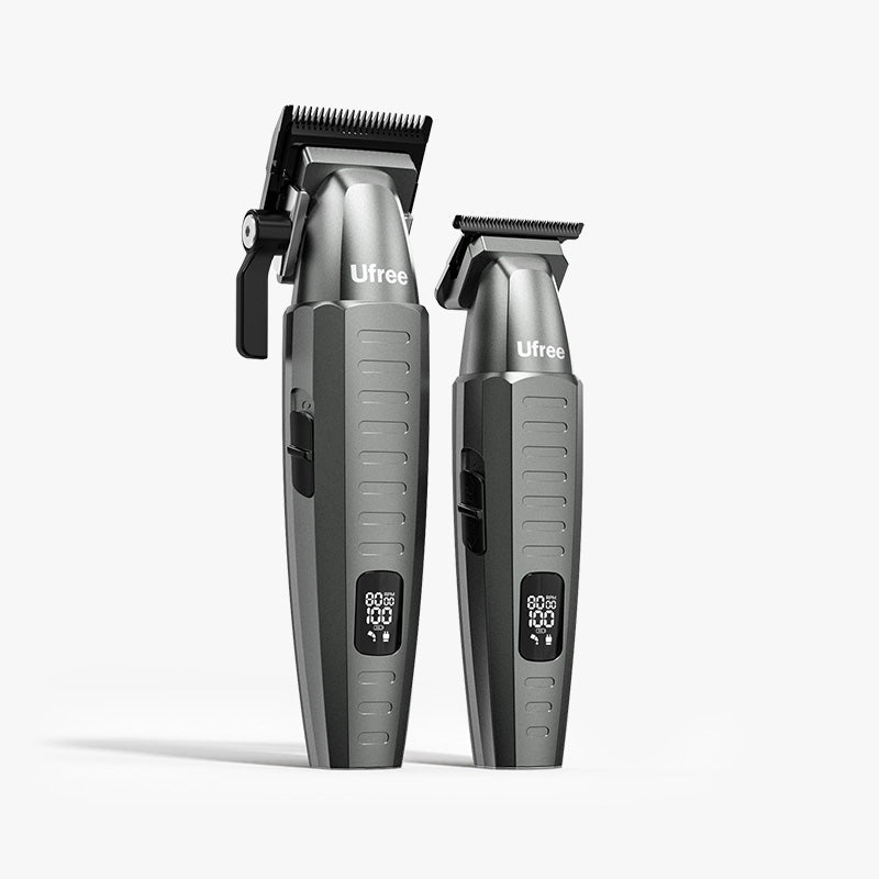 Ufree Cordless Clipper &amp; Trimmer Combo Set with Storage Bag - AMU-858-Q311-SF