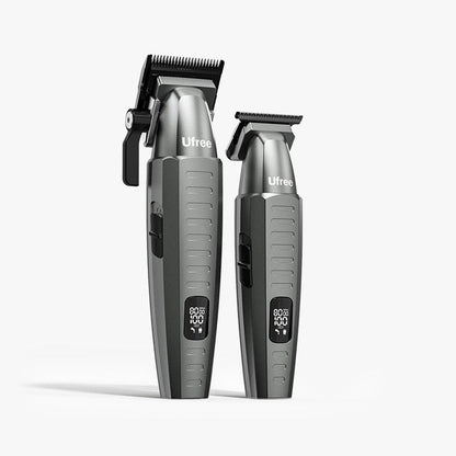 Ufree Cordless Clipper &amp; Trimmer Combo Set with Storage Bag - AMU-858-Q311-SF