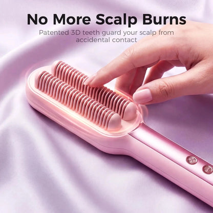 Ufree Double - Row Negative Ions Hair Straightener Brush - DTCUF-S106001