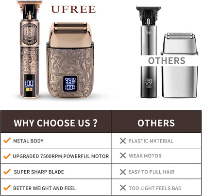 Ufree Foil Shaver Beard Trimmer Set - AMU-1668-Q311-1-SF