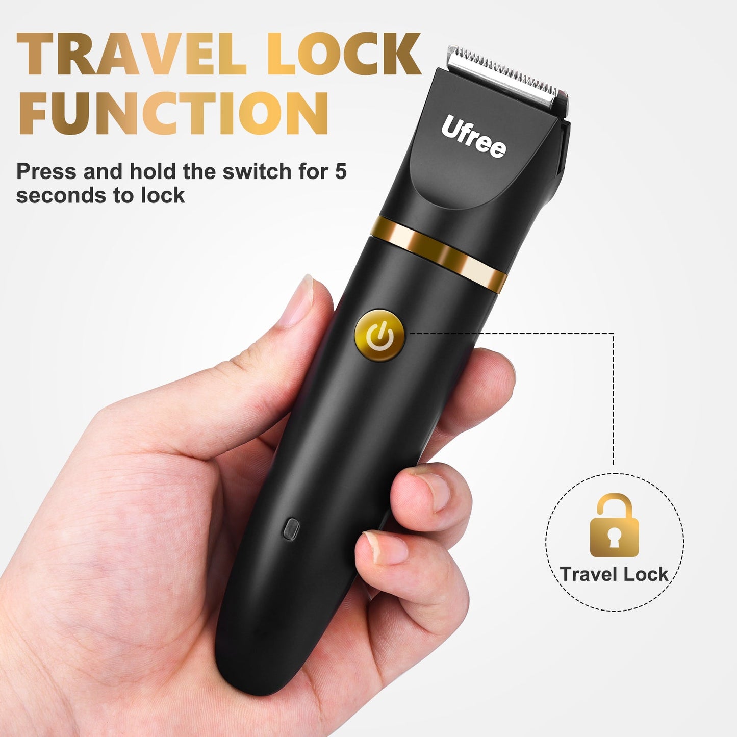 Ufree Hair Body Groin Trimmer - U-1816-Q331-MP