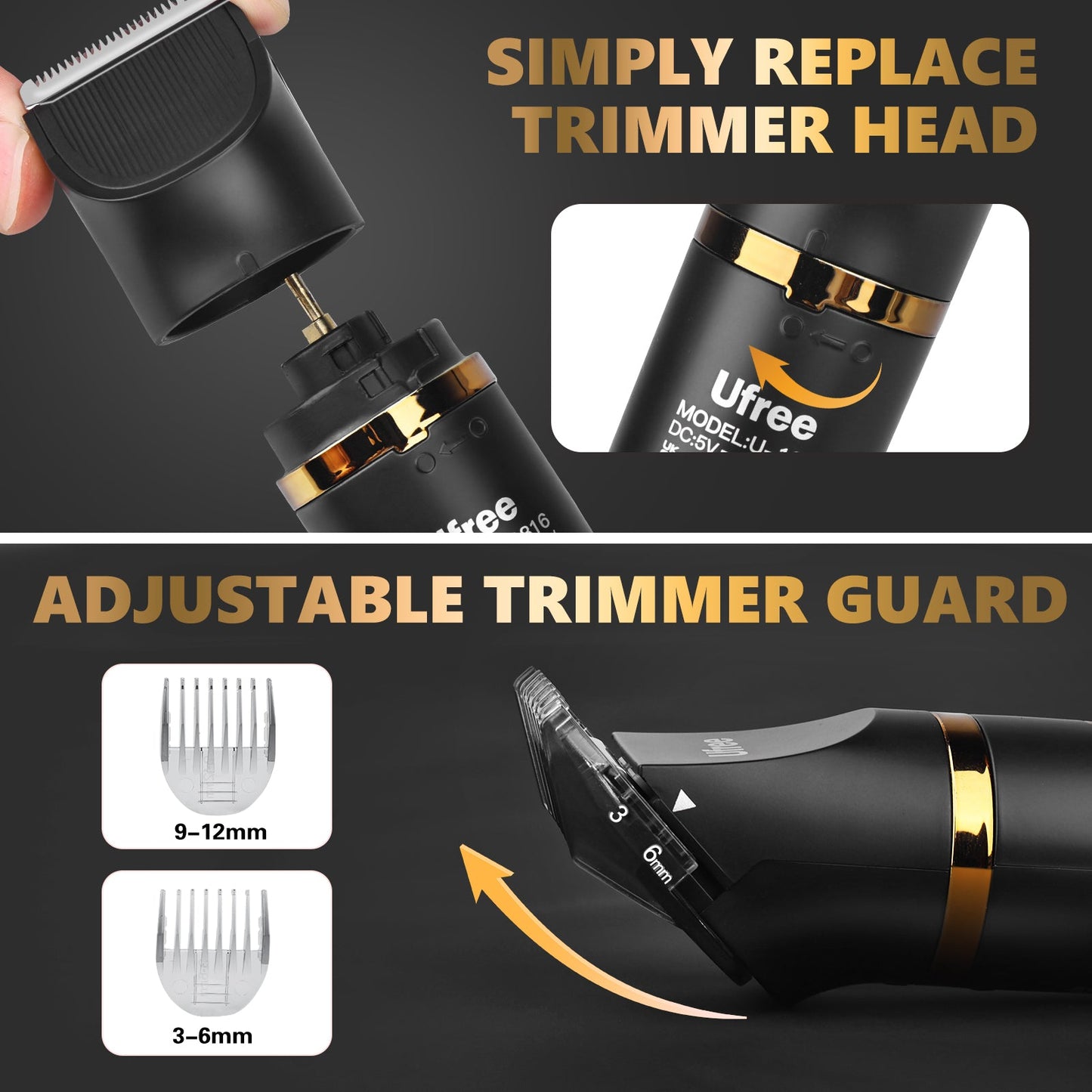 Ufree Hair Body Groin Trimmer - U-1816-Q331-MP