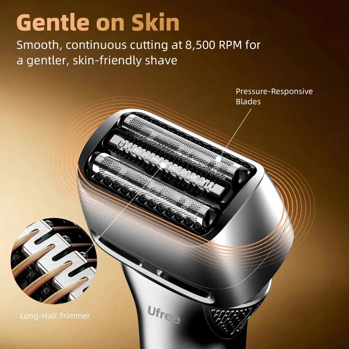 Ufree Professional Electric Foil Shaver - AMU-3126-Q311-SF