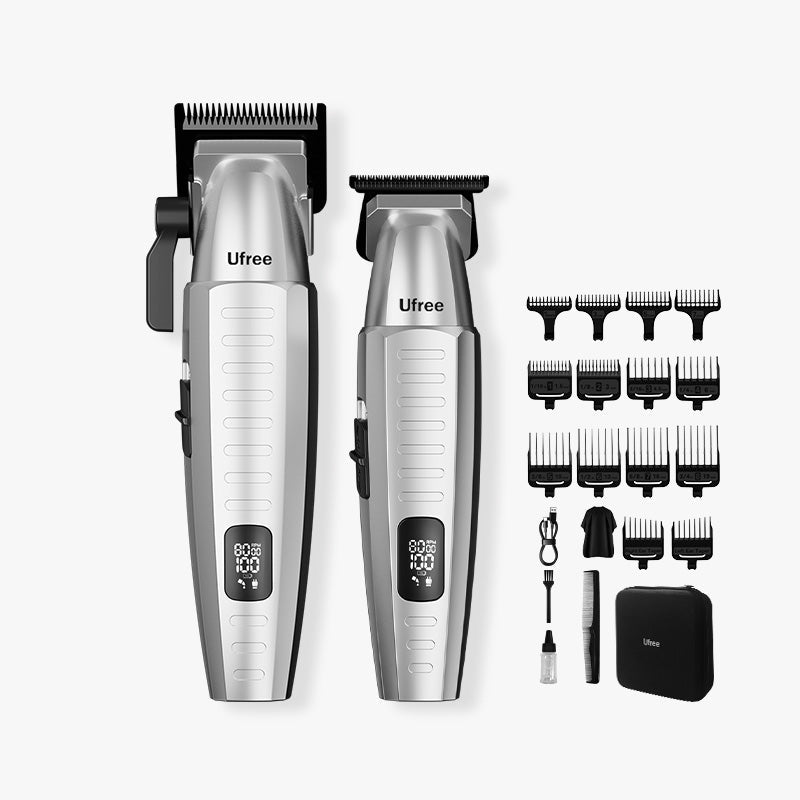 Ufree Professional Hair Clipper and Trimmer Set with Storage Bag - AMU-858-Q321-SF