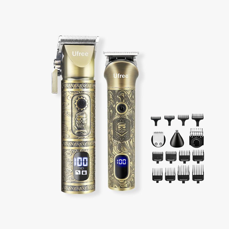 Ufree Professional Hair Clipper &amp; Beard Trimmer Set - U-2226-MP