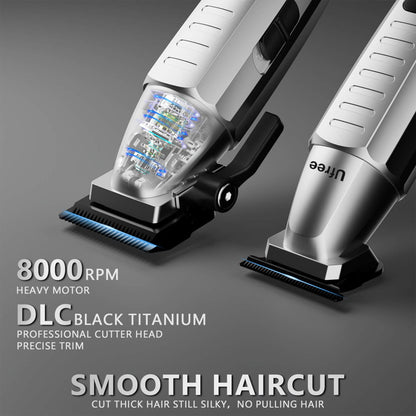 Ufree Professional Hair Clippers and Trimmers Set for Men with Bag - AMU-858-Q321-SF