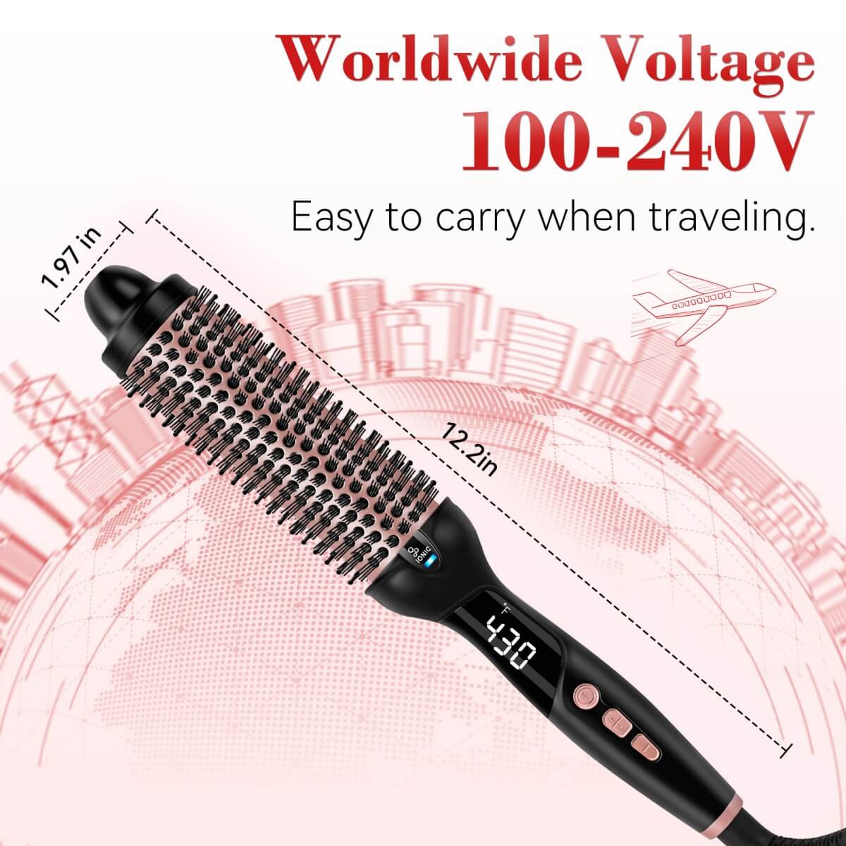 Ufree Thermal Brush Hair Brushes - AMU-9191-Q311-SF