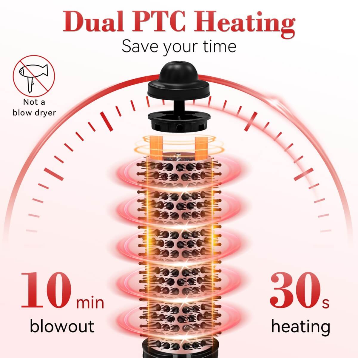 Ufree Thermal Brush Hair Brushes - AMU-9191-Q311-SF