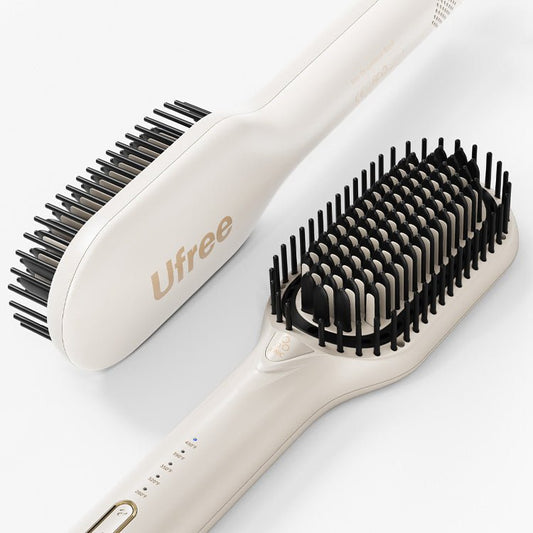 Ufree Upgraded Hair Straightener 5 Temps Straightening Brush - AMU-9288-M311-SF